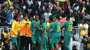 في احتفالية التتويج بكأس أفريقيا.. مباي يقود السنغال للانتصار على بيرو بثنائية